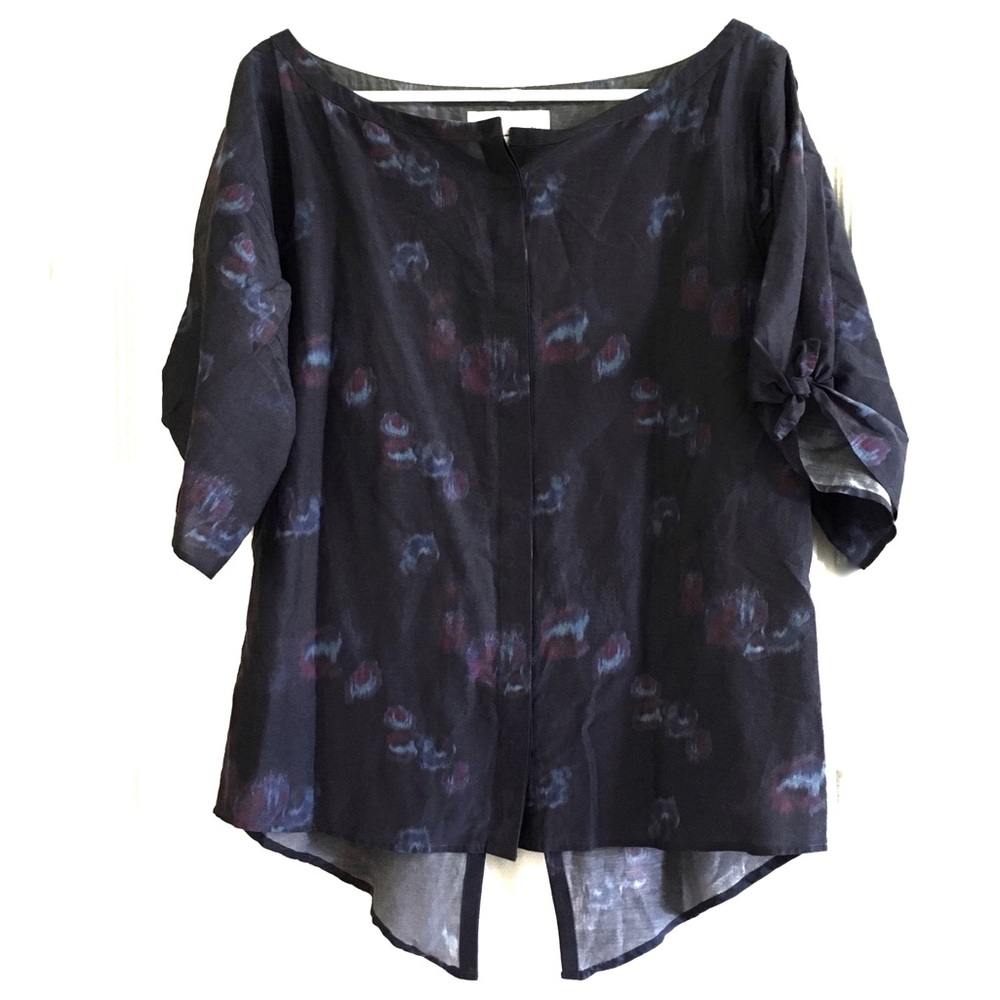 3/$30!!! LINEAR B by Chi Leung geometric top - 2
